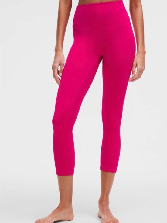 lululemon athletica Pants - Lululemon Align High-Rise Crop 23"Passionate 10 W6BGKS Nulu Athletic Running